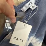 Fate ladies tie dye cropped sweater Blue Size L Photo 3