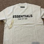 Fear of god Essentials T-shirt Light Oatmeal Photo 1