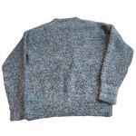 French Connection Size S Plush Oversized Mock Neck Sweater Gray Soft Mininalist Photo 2