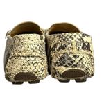 Peter Millar Snakeskin Leather Penny Loafers Drivers Shoes Womens Size US 6.5 M Photo 4