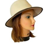 Vintage Betmar Cream Wool Feathered Wide Photo 11