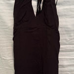 Cotton On  Black Tie Back Halter Dress Photo 0