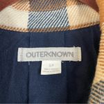 Outerknown  Women’s Plaid Oversized Blanket Shirt Shacket Size S Cabincore Photo 2
