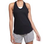 Nike Yoga Core Collection Black Ribbed Tank Top Photo 15