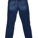 J.Crew Patriotic Wash Cropped Raw Hem Skinny Jeans Size 28 / 30 Photo 8