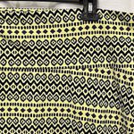 Torrid Women's Size 2 Pull On Pencil Skirt Yellow Blue Stretch Photo 1