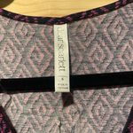 Dear Scarlett Flowy Purple Blue Women’s Devoted Heart Dreamer Top Small NWT Photo 4