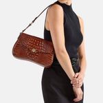 Brahmin Elegant Black Textured Handbag Photo 3