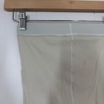 SKIMS  Cream Ribbed Boxer Shorts Photo 8