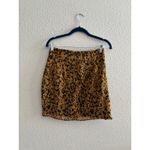 ZARA Animal Cheetah Print Mini Skirt Women's Size Medium Photo 6