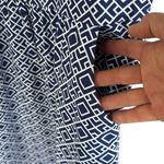 J. McLaughlin Like New Elaine Catalina Cloth Dress Blue White Size Small Photo 5