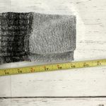 Maurice's Knit Sleeve Pullover Top XL Gray Sweater Striped Zipper Cowl Neck Photo 8