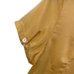 Banana Republic  Yellow Silk Short Sleeve Blouse S Photo 2