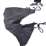 Beach Bunny  Black Bikini Bathing Suit Sz L Photo 6