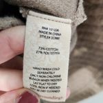 Soft Surroundings  Favorite Lounge Cardi Jacket Quilted Tan Snap Button Down, XS Photo 8