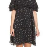 Sam Edelman NWT  Medallion Print Off Shoulder Dress Size 4 Photo 0