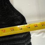 Nic+Zoe  sleeveless lightweight fringe long vest black M festival concert Photo 7