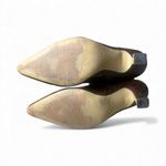 Marc Fisher Brown Crocodile-Embossed Knee-High Boots Size 6.5 M Photo 4