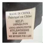 Very J  rayon black mini dress sleeveless lace up front keyhole back shift dress Photo 3