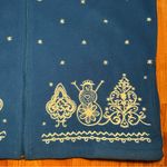 Mountain Lake Blue Fleece Vest with Snowman Embroidery Womens XL Photo 3