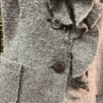 Marisa Christina Charcoal Grey Wool Jacket‎ size Medium Gray Photo 3