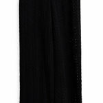 Lulus NWT  Black Crochet Wide Leg Pants Size Small MSRP $48 Photo 0