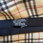 Bernardo Vintage Women’s Black Trench Coat Plaid Lining Rain Hong Kong Size 14 Photo 8