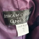 Vintage Jessica McClintock for Gunne Sax Midnight Blue Gown Size 7 Celestial Photo 5