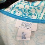 Sigrid Olsen  Golf & Tennis Blue And‎ White Zip Up Jacket Size Small Photo 4