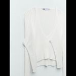 ZARA  ribbed cardigan & tank top Photo 7