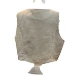 Old Navy  Vest Womens XL Beige Sleeveless Button Up Casual Layering Top Photo 4