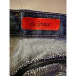 Adriano Goldschmied Women's Blue Denim Knee Length Skirt Size 27 Size M Photo 6