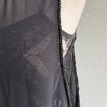 Doe & Rae Sheer & Lace‎ Tank Size Small EUC Beaded Trim Photo 3