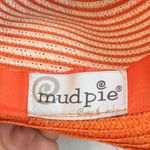 Mud Pie  • Orange and White Sun Hat Photo 1