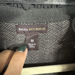 Dana Buchman Women's Sz M Gray Knit Ruffled Fringe Wool Blend Cardigan Sweater Photo 6