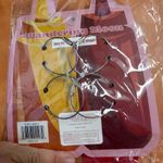 Burger and Fries Luggage Tag Set Of 4 Red Photo 1