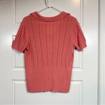 Villager Vintage  A Liz Claiborne Company Knit Collard Pullover Blouse Size Large Photo 3