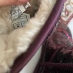 UGG  Purple Port Short Sparkle Uggs- Size 5 Photo 10