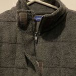 Charter Club  WOMENS WINDOW PANE PUFFER FLEECE WINTER VELCRO COAT JACKET SMALL Photo 3