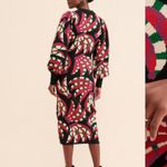 Farm Rio Banana Dots Knit Sweater Dress Photo 1