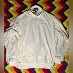 The Ritz Carleton Naples Zero restriction golf 1/4 zip rain sweater White Size L Photo 0