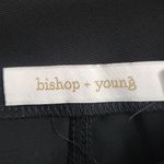 Bishop and Young Black Cargo Mini Wrap Skirt NWT Size XS Mini Black Military Skirt Photo 4