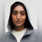 Lululemon  NWT Softstreme Full Zip Hoodie Jacket Solar Grey Size 10 Photo 2