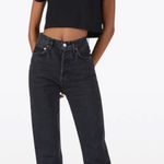 Cuts Clothing  Black Cropped Tee Small Photo 0