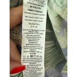 Anthropologie  Especia Lace Button Front‎ Marigold Top Blue Motif Size Small Photo 11