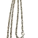 VTG International Pewter 1974 Sand Dollar Pendant 24” Silver Tone Chain Necklace Photo 6