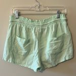 Love Tree Mint Green Women's Linen Shorts Photo 1