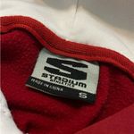 Stadium Athletics  Arkansas Razorbacks Mens Red Cotton Blend Hoodie Sweatshirt Photo 3