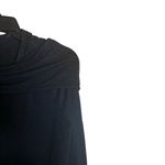 CAbi  Top Womens Medium Charcoal Grey Hooded Cropped Shirt Style 3231 Sweatshirt Photo 2