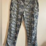 Falls Creek  Gray and Green Cargo Pants Relaxed Fit Photo 0